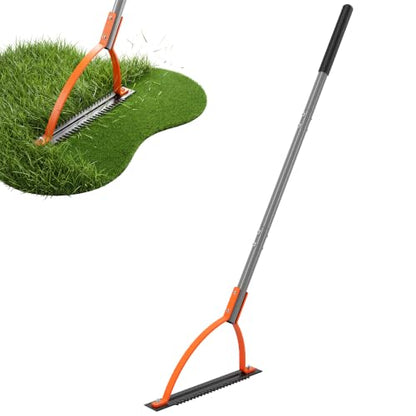 Walensee 48.4in Double-Edged Scythe, Weed Cutter for Cutting Weeds & Grass - size: 48.4"