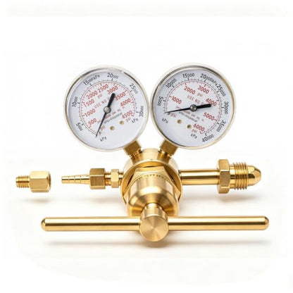 High Pressure Nitrogen Regulator,0-4500PSI,CGA580 Inlet - color: 0-4500 Psi
