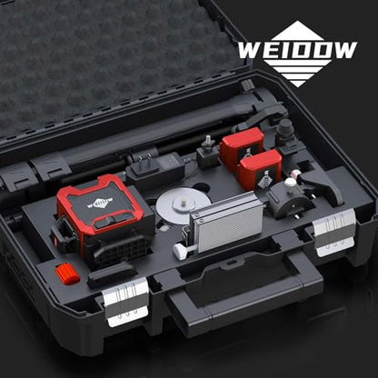 weiddw Laser Level Kit, Plastic & Aluminum, Tripod, Dual Battery, Long Life - size: XL