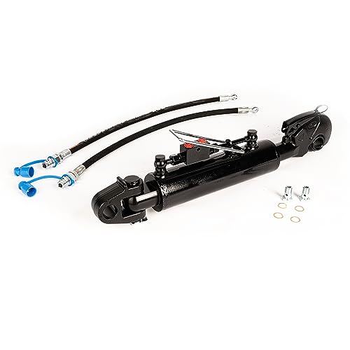 Hydraulic top Link cat.3-3 Stroke 210 mm with Ball Joint & Hook, Heavy Duty