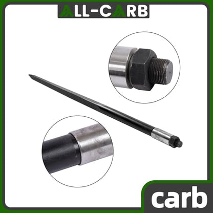 ALL-CARB 49 Square Hay Spike Bale Spear Black Coated Bale Forks