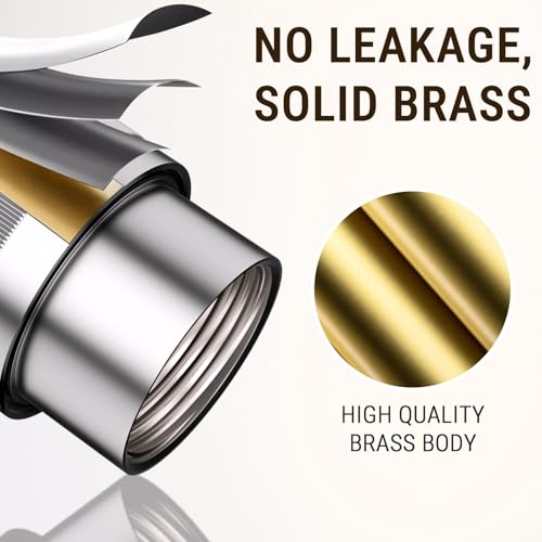 G-Promise Metal Shower Head Shut Off Valve, Flow Control Valve - color: Chrome
