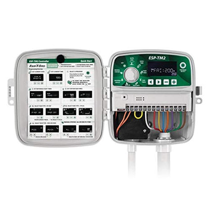 Rain Bird ESP-TM2 8 Station WiFi Ready Indoor/Outdoor Controller | TM2-8