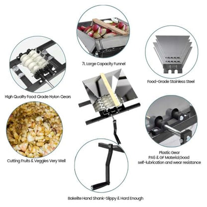 7.9 Gallon/30L fruit press with 7L fruit crusher