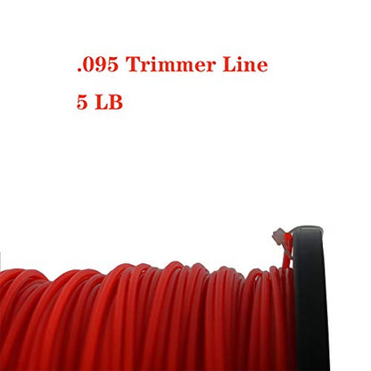 Trimmer Line .095 Commercial WeedEater String Heavy Duty 5 LB