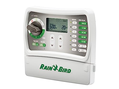 Rain Bird SST400IN Irrigation Controller, Indoor, 4-Station - size: 4-Zone, style: Indoor