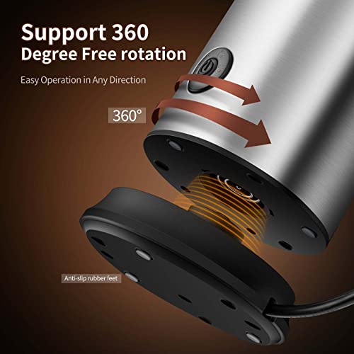 CIRAGO Milk Frother 4 in 1 Electric Milk Steamer Hot & Cold Foam Maker