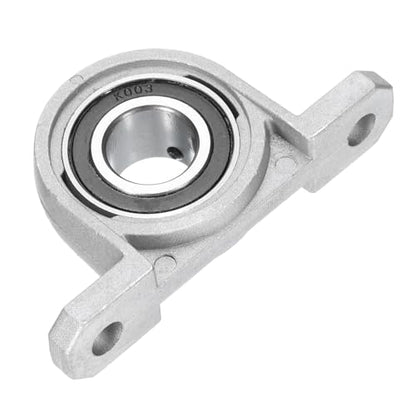 uxcell 6Pcs KP003 Pillow Block Bearing 17mm Bore Zinc Alloy, Self-Alignment - size: 17mm