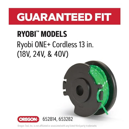 Oregon 5-Pack Replacement Spool & Trimmer Line for Ryobi - size: For: Ryobi AC80RL5