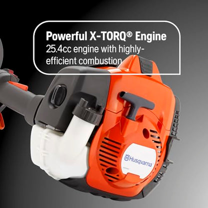 Husqvarna 525L Gas String Trimmer, Gas Weed Eater w/Tap-n-Go Trimmer Head - size: 525L