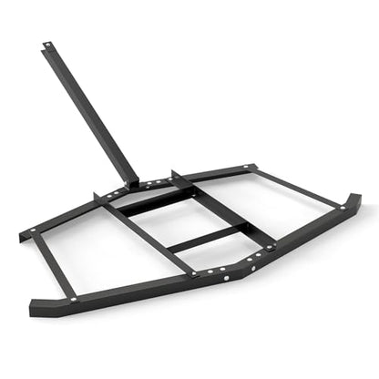 DREAMADE 66" Driveway Drag Harrow, Tow Behind Landscape Harrow - size: 66"