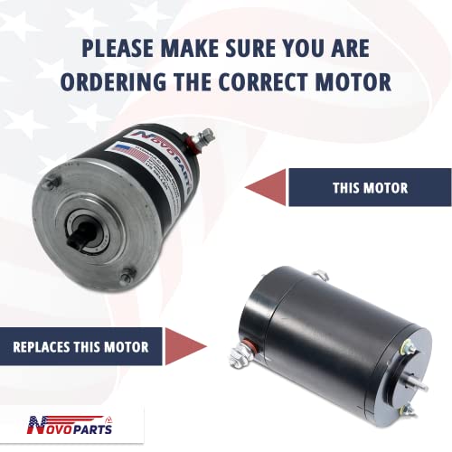 Leveling System Hydraulic Pump Motor 167576 Compatible with 414018 & F000MM0809 045-167567 Collar Coupling Included