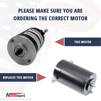 Leveling System Hydraulic Pump Motor 167576 Compatible with 414018 & F000MM0809 045-167567 Collar Coupling Included