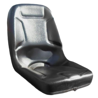 Black Vinyl Seat Fits Kubota, John Deere, Massey Ferguson, Yanmar B20