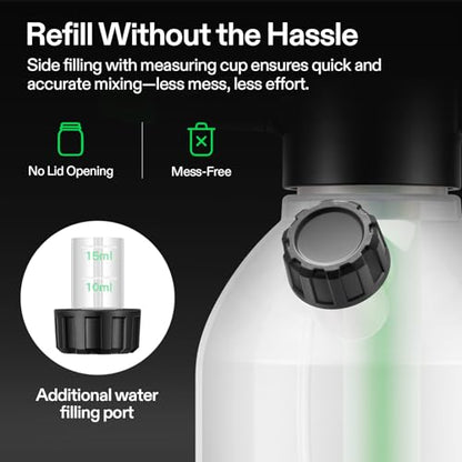 VIVOSUN 50oz Pump Sprayer, Portable Water Spray Bottle - size: 50oz