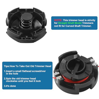 5 Pack Weed Eater Head for Echo Speed Feed 400 SRM-225 SRM-230 Trimmers - size: 5P