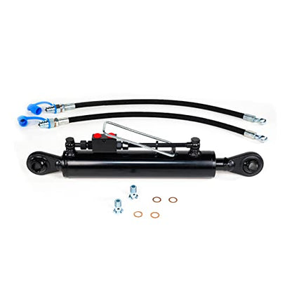 Hydraulic Top Link Cat. 2-2 with Locking Block 26 3/8” - 42 1/8” with 2 x Hoses