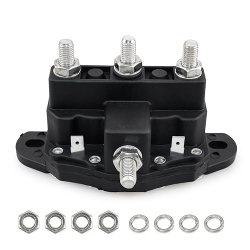 Replacement Dual-Polarity Reversing Solenoid with Silver/Bronze Alloy Posts for Hydraulic Leveling Systems and RV Slide-Outs Replace for 118246