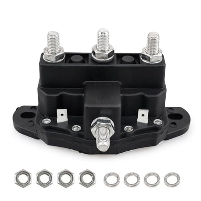 Replacement Dual-Polarity Reversing Solenoid with Silver/Bronze Alloy Posts for Hydraulic Leveling Systems and RV Slide-Outs Replace for 118246