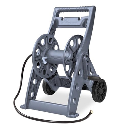 Liberty Basics 514-G Two Wheel Resin Hose Cart, Gray