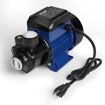 Water Transfer Pump 1/2HP 570GPH 115V 118ft Height Shallow Well Pump Vortex Clean Water Pump for Household Water Booster,Garden Lawn Irrigation,Pond Water Supply