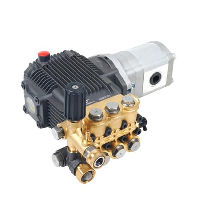 Canpump CE 3030 HY: 3000 psi @ 3 US gpm Pressure Washer Pump Assembly with Hydraulic Motor, External Unloader (Easily Replaceable) - style: Pump & Motor | CE 3030 HY