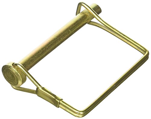 Buyers Products 66053 Yellow Zinc Plated Locking Pin, Regular, 1 Snapper Pin, Corrosion Resistant & Convenient Fastener, Join Benefits of Pin & Cotter for Truck and Trailer Equipment - size: 1 Count (Pack of 1)