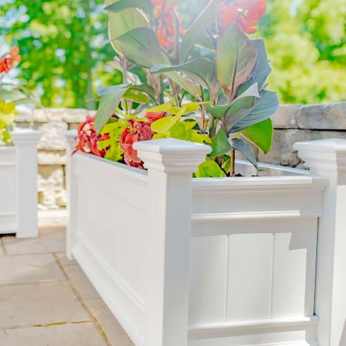 Windsor Long 42"W x 16"L Vinyl Planter Box
