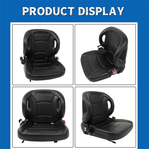WFLNHB Universal Forklift Seat with Retractable Seat Belt Switch