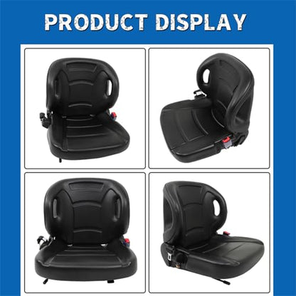 WFLNHB Universal Forklift Seat with Retractable Seat Belt Switch