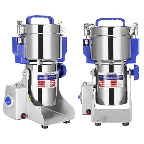 Moongiantgo 1500g Commercial Spice Grinder 3000W Grain Grinder Mill, 110V - size: 1500g Swing Type