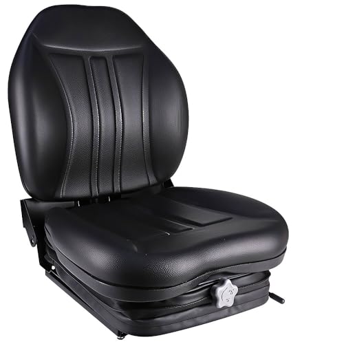 Seat & Mechanical Suspension w/o Arm Rests Fits John Deere 17D 27D 35D 50D 85D