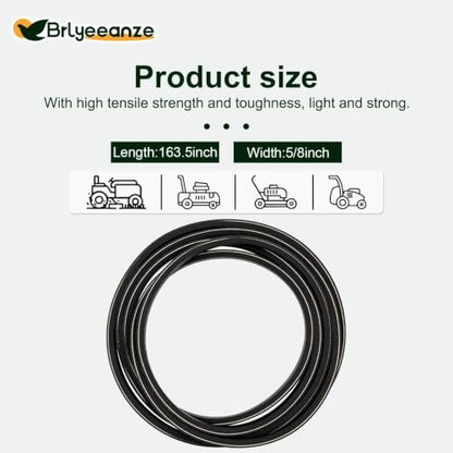 539104335 Lawn Mower Deck Belt - size: 163"L x 0.625"W
