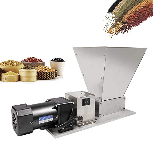 Grain Grinder TBVECHI DY-368 Electric Grain Mill Barley Grinder Malt Crusher Grain Mill 110V 40W
