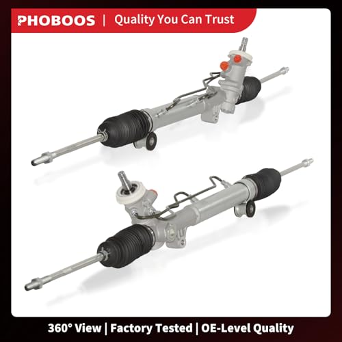 PHOBOOS Hydraulic Power Steering Rack and Pinion Assembly Compatible with Buick Terraza 2005-2007 & Chevrolet Uplander, Pontiac Montana 2005-2009 & Saturn Relay 2005-2007, Ref. 221029 - size: 22-1029
