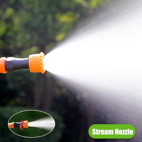SideKing 14mm Sprayer Nozzle Tips for Battery Powered Sprayer, 5 Adjustable Replacement Nozzle Tips with Leak-Proof O-Rings, Agricultural Backpack Sprayer Accessories