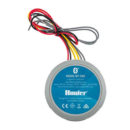 Hunter NODEBT-100LS Bluetooth Sprinkler Timer, 1 Zone Irrigation Controller