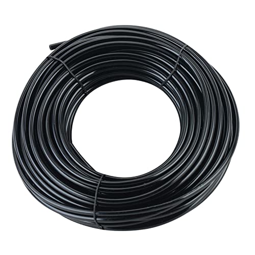 100ft 1/4 inch Drip Irrigation Tubing - size: 100FT Tubing + 0 PC Dripper