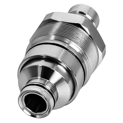 7246799 48mm Male Flat Face Hydraulic Quick Coupler Compatible with Bobcat - size: 7246799 AT406474 Male
