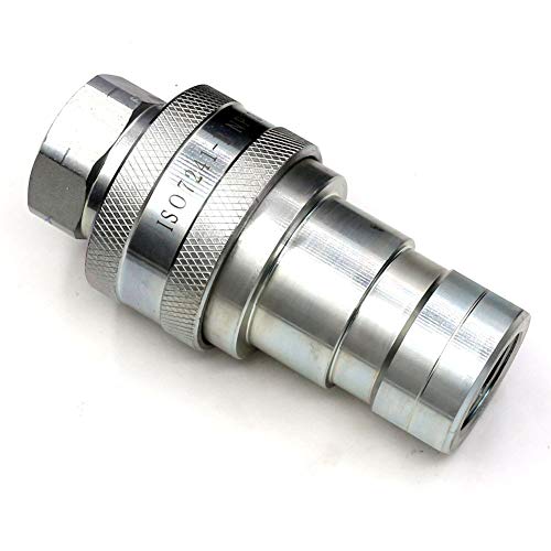 Hydraulic Coupler,CEKER 3/4" NPT ISO 7241-B Quick Connect and Disconnect Tractor Hydraulic Coupling - size: ISO 7241-B 3/4" NPT