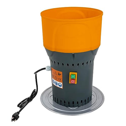 Electric Corn Grinder Mill 110V 1000W 19000RPM Automatic Agricultural Feed Grain Mill, Dust-free Dry Cereals Wheat Grinder Flour Mill with 5 Sieves, 6.6Gal Detachable Bucket for Home Farm - size: 1000W, 5 Sieves, w/ 25L(6.6Gal)Bucket