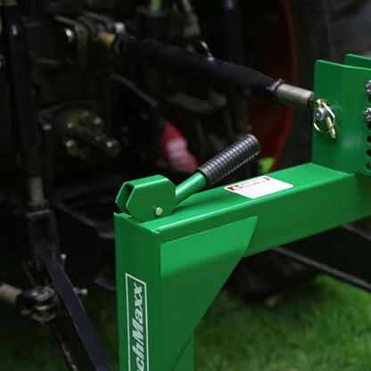 MechMaxx 3 Point Quick Hitch Cat 1 for Tractors, Green, QH1G
