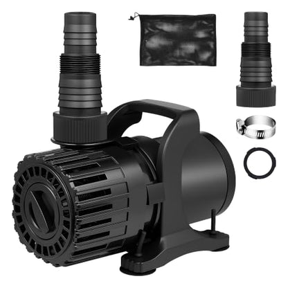 310W Pond Pump, Adjustable Flow 800~5,300GPH Submersible Water Pump - size: 310W