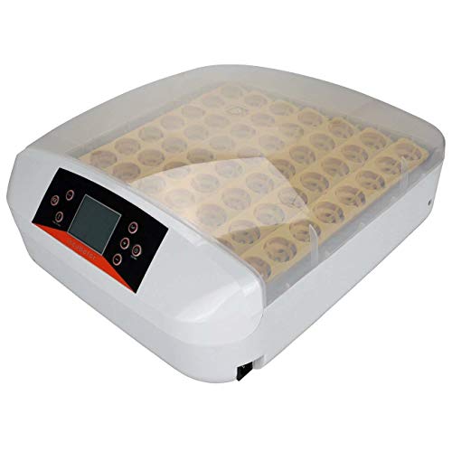 TECHTONGDA Digital Egg Incubator 56Eggs Automatic Poultry Hatcher with Egg Turning and Humidity Control 110V
