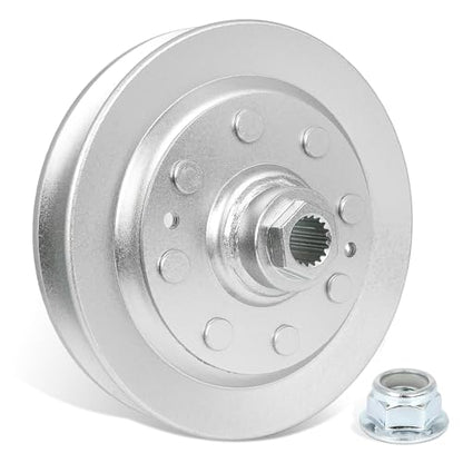 UP2WIN AM124055 Sheave Pulley Comaptible with John Dee re Mowers, Transmission Idler Pulley Compatible with John Dee re GT225 GT235 GT235E GT245 GX255 Lawn Tractors - size: AM124055-1pc