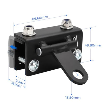 Upgraded Universal Snowmobile Bumper Sled Trailer Hitch Tow Hitch