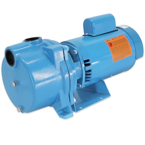 GT15 Self-Priming Centrifugal Pump,1.5HP Motor/230 Volts