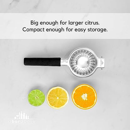 A Bar Above Hand Juicer for Cocktails, Heavy Duty, Silver Finish, 3 Pack - color: Silver, size: 3 Pack