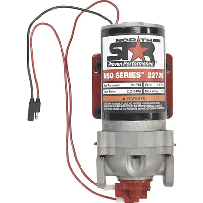 NorthStar NSQ 12V On-Demand Sprayer Pump, 2.2 GPM, Quick-Connect Ports