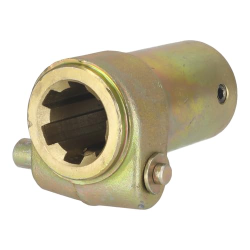 PTO to Pump Coupler 1-3/8" 6 Spline to 1" Round Bore